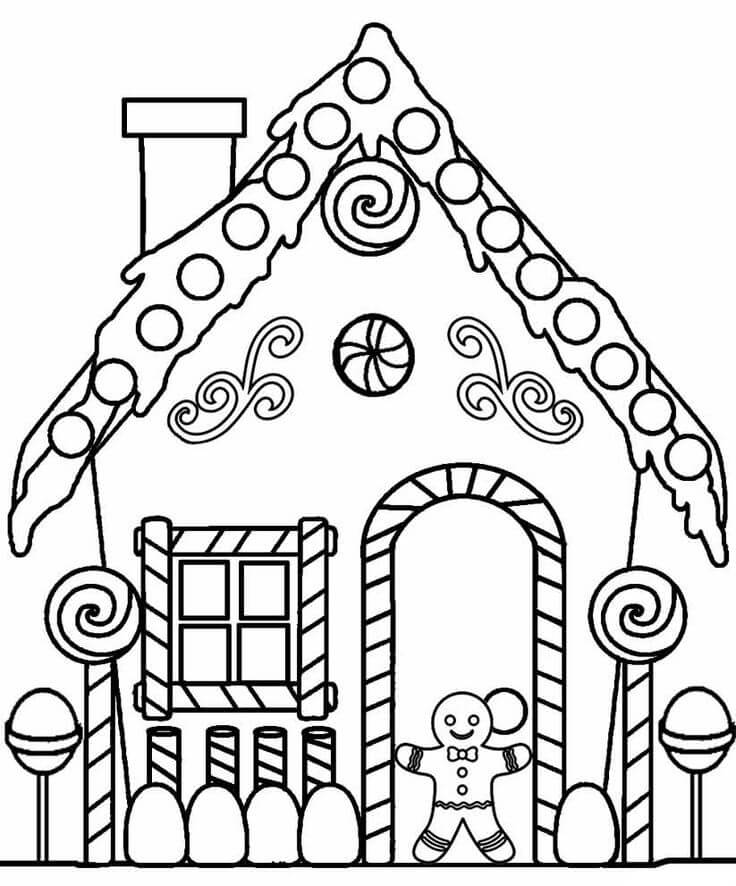 Dibujos de casas  Dibujo casa de pueblo  Dibujos fáciles de hacer
