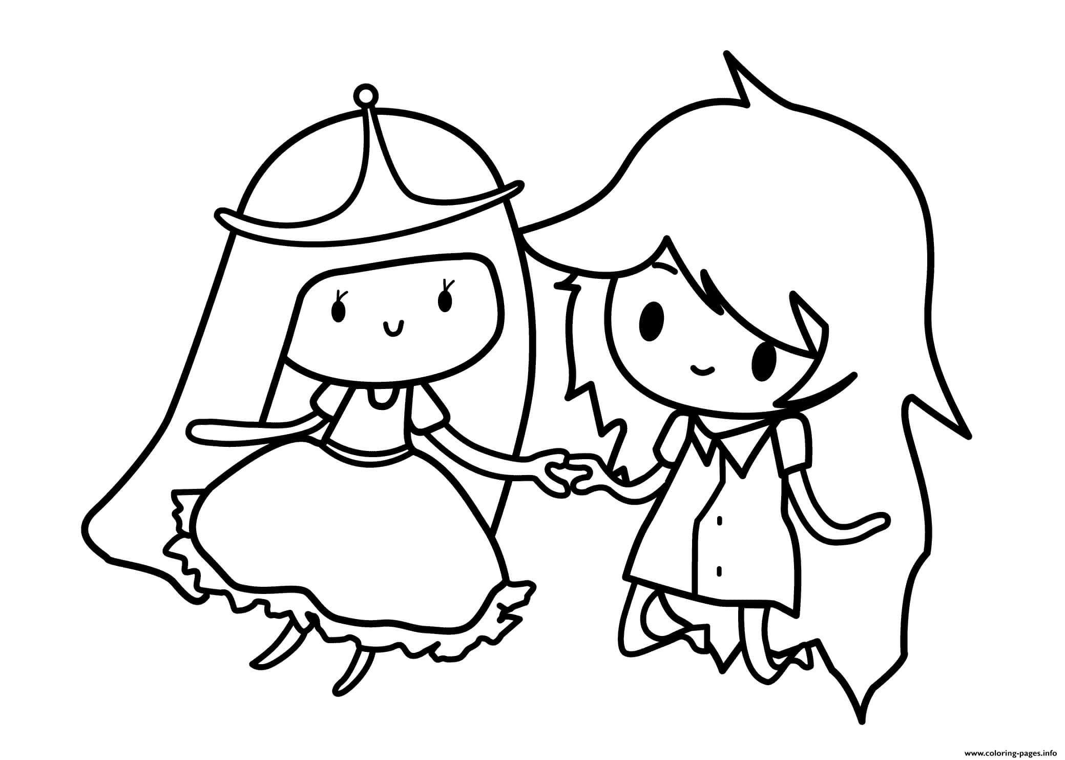 Chibi Princess Bubblegum y Amigo