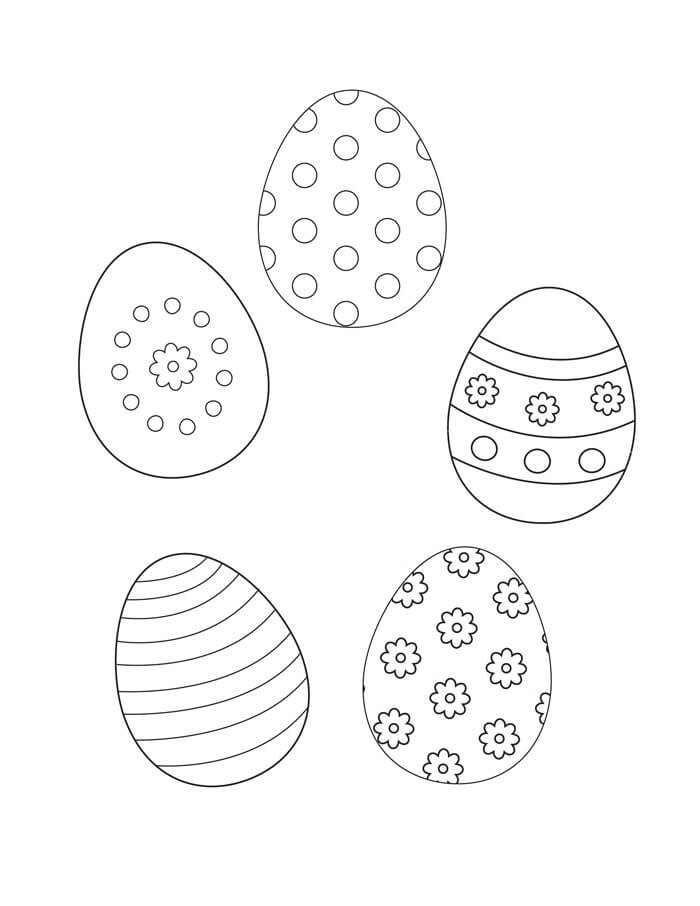Cinco Huevos de Pascua