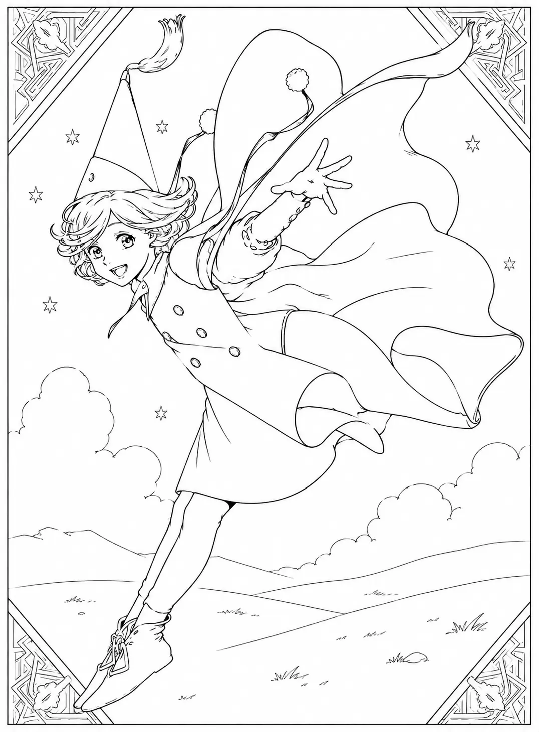 Coco De Witch Hat Atelier Volando Por El Cielo