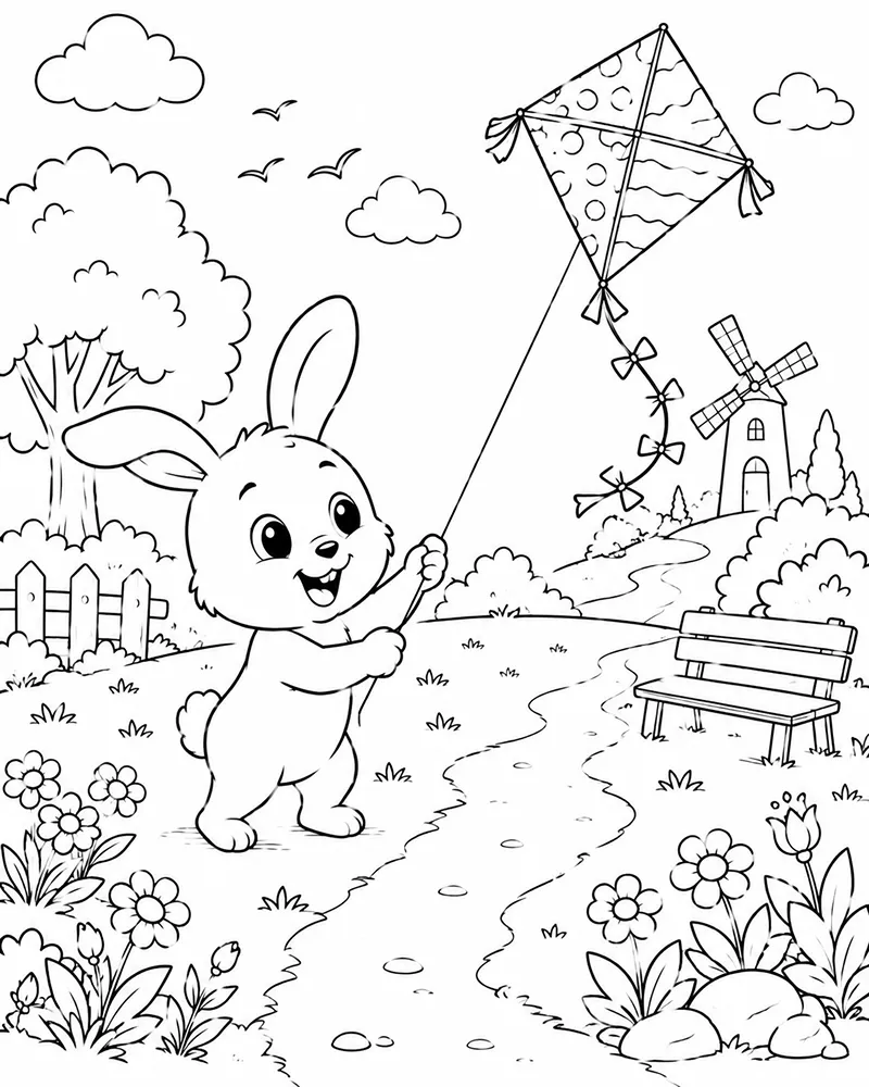 Conejo En El Jardín
