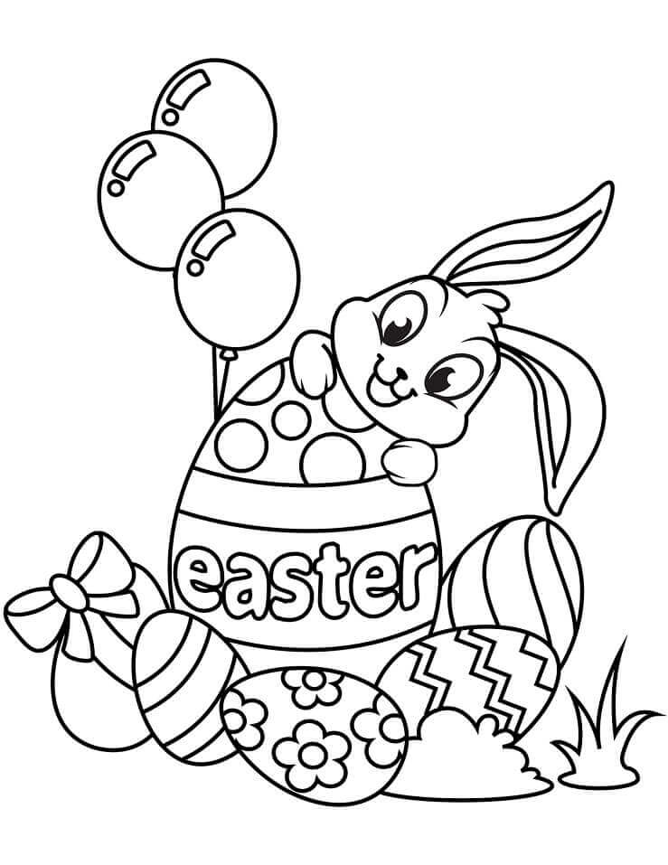 Free Printable Easter Eggs And Bunnies