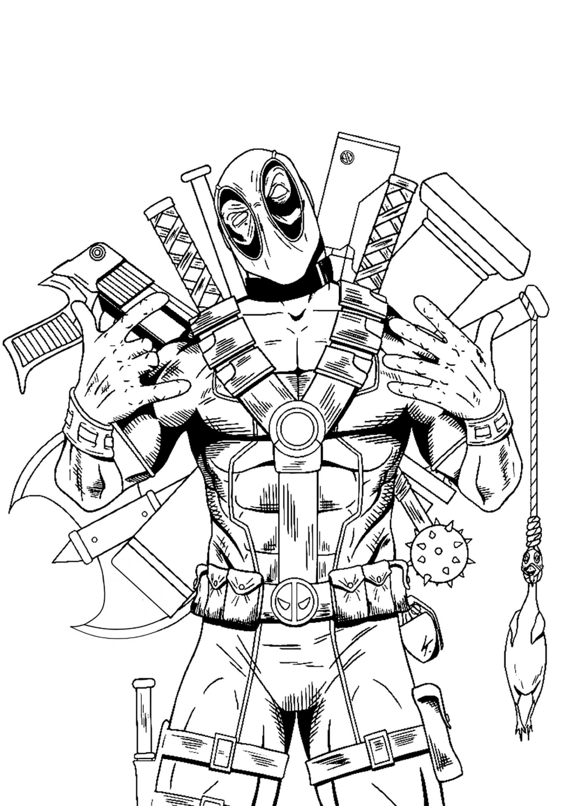 Deadpool con Armas