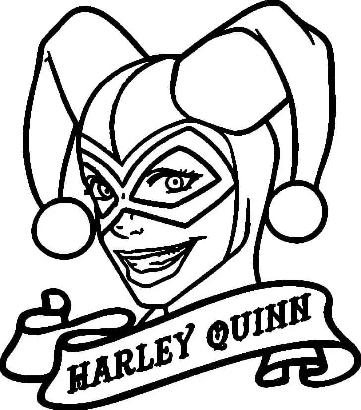  Dibujos de Harley Quinn para colorear e imprimir– ColoringOnly.Com