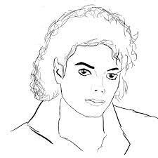 Dibujo de Michael Jackson