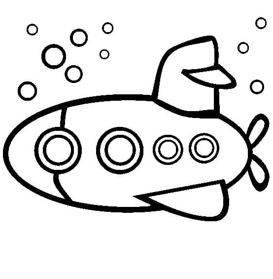 Dibujo de Submarinos