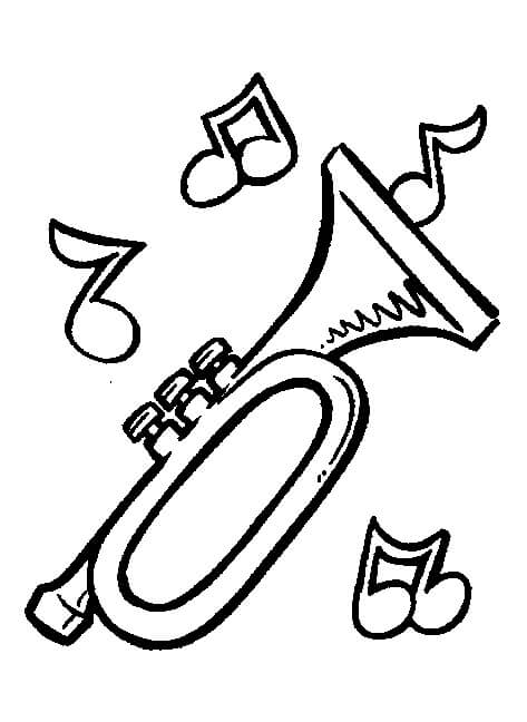 Dibujo de Trompeta