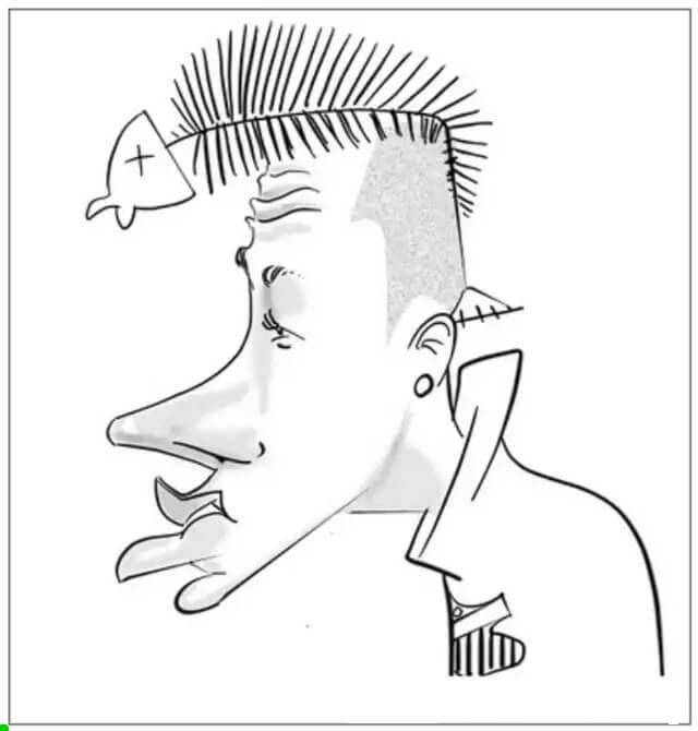 Dibujos Animados De Neymar Estúpido