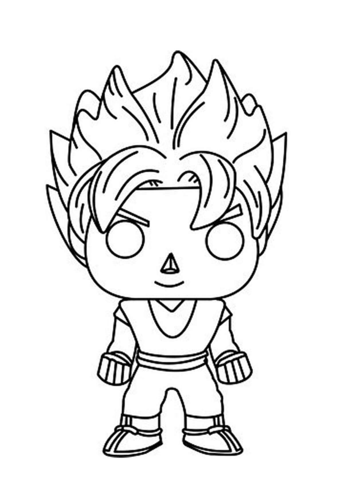 Dibujos Animados Goku SSj1