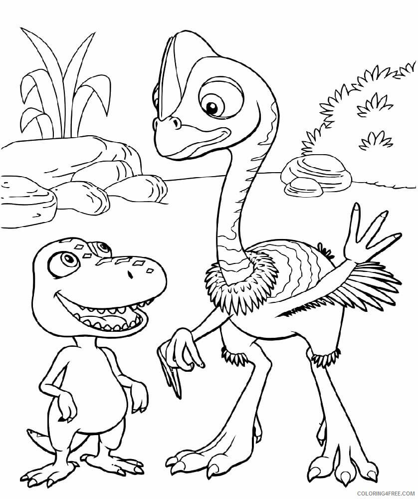Dinosaurio Y Amigo