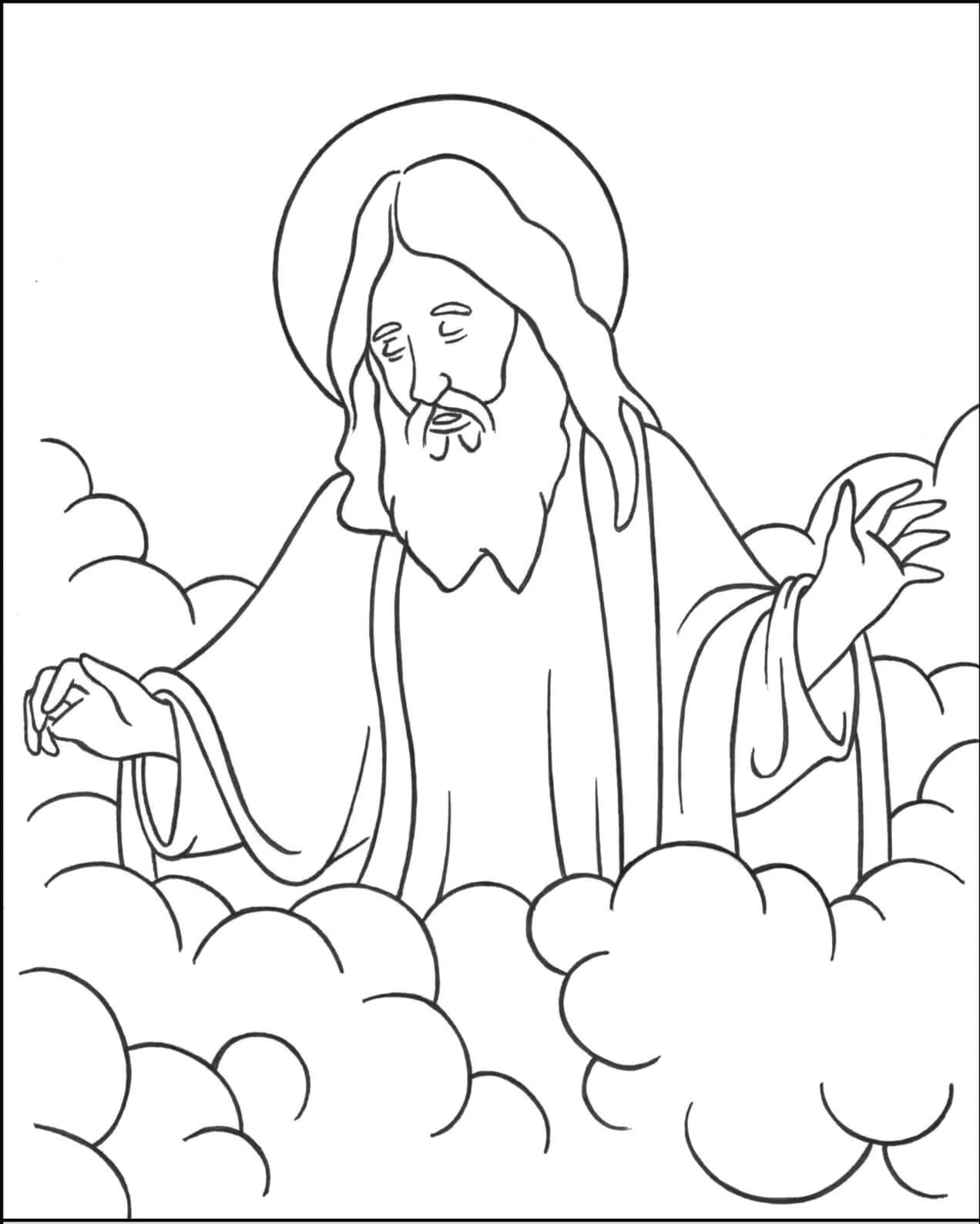 mad god coloring page high quality