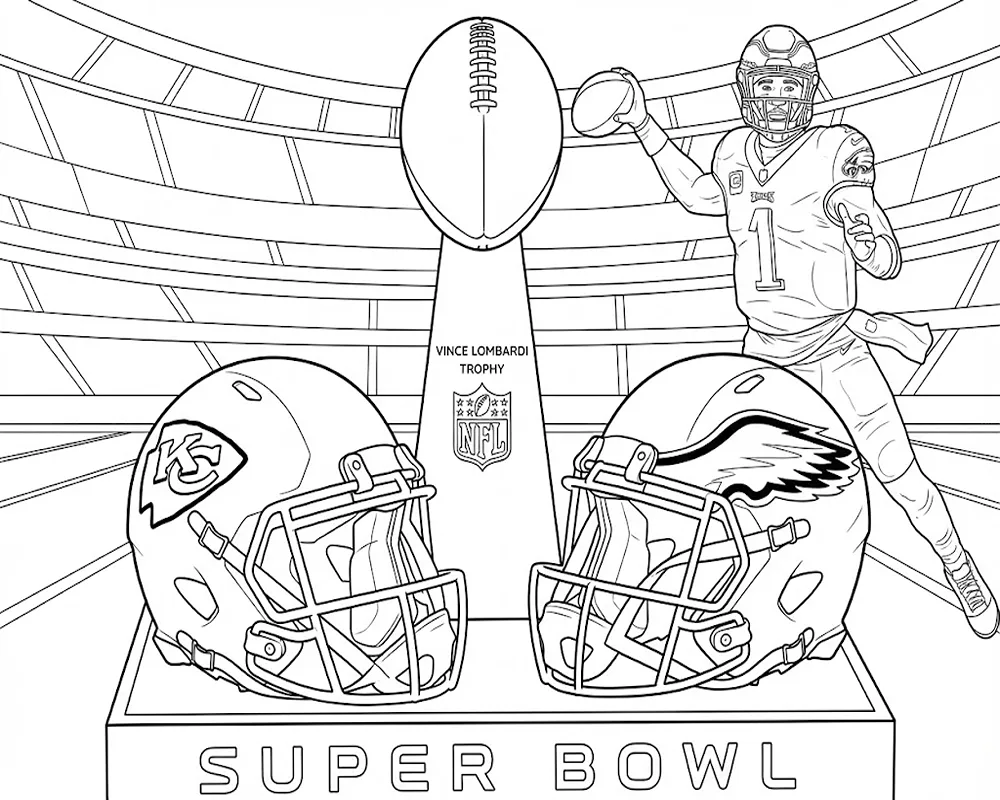 Diseño De Casco Del Super Bowl LX 2026
