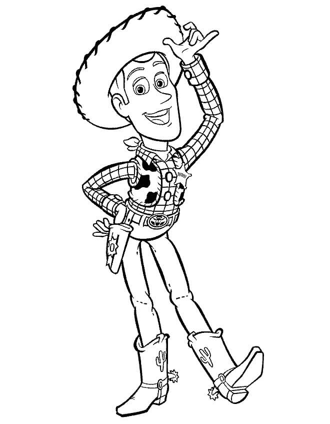  Dibujos de Woody para colorear e imprimir– ColoringOnly.Com