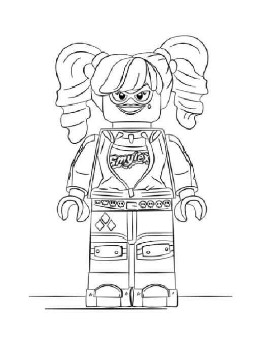 Divertida Lego Harley Quinn