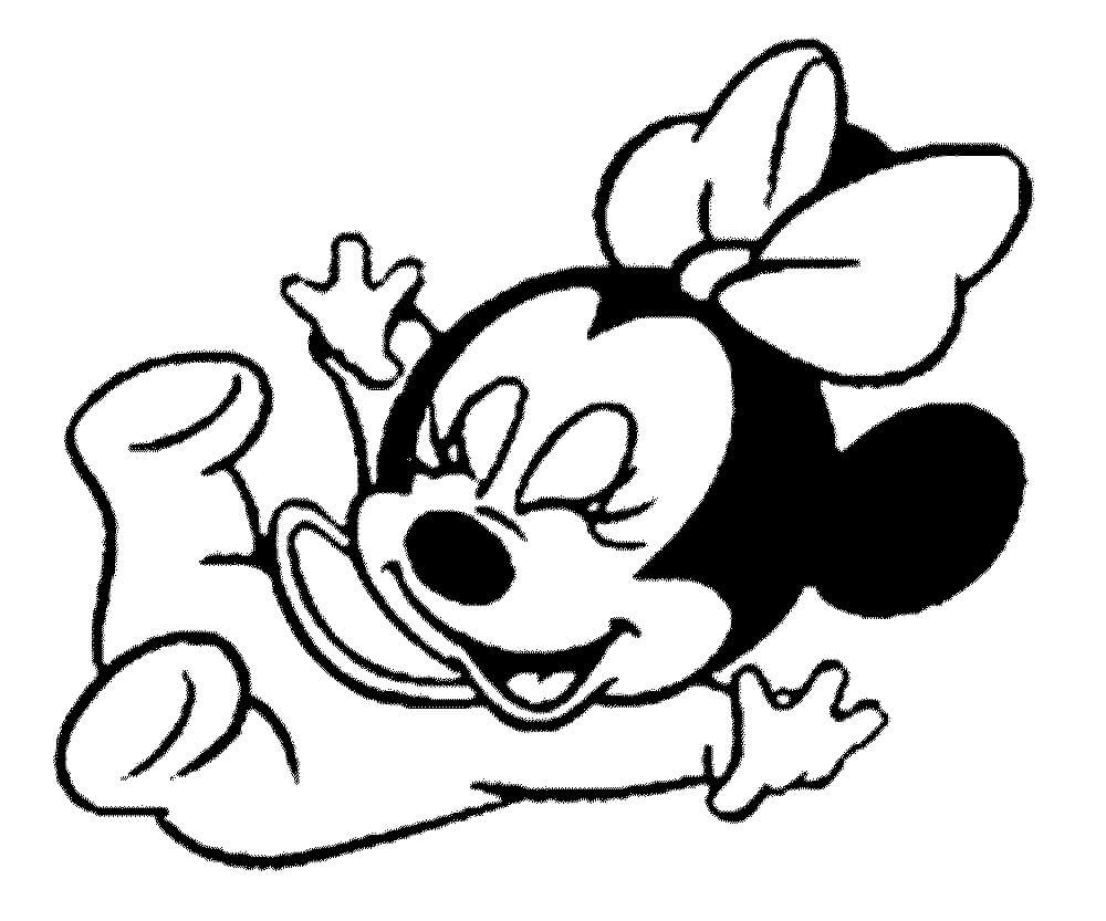 Divertido Bebé Minnie Mouse