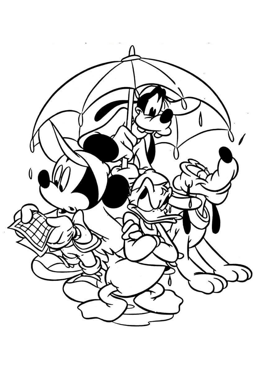 Divertido Mickey Mouse y sus Amigos
