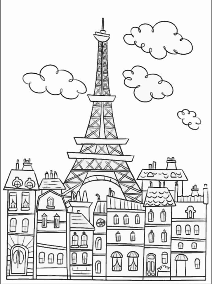 Edificio de la Torre Eiffel