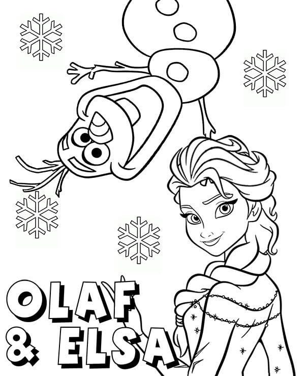 Enfréntate a Elsa y Olaf