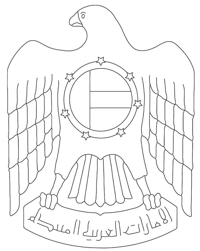 Escudo de Armas de los Emiratos Árabes Unidos