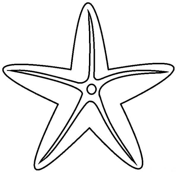 Estrella de mar Imprimible