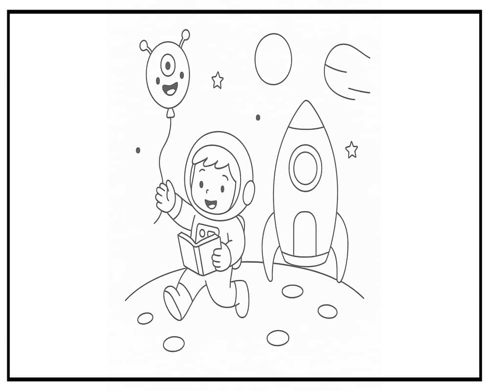 Exploración Del Espacio Exterior Infantil