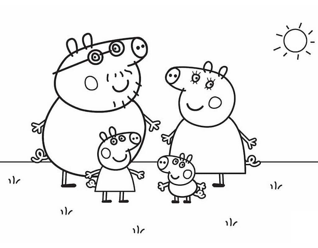 Familia de Peppa Pig