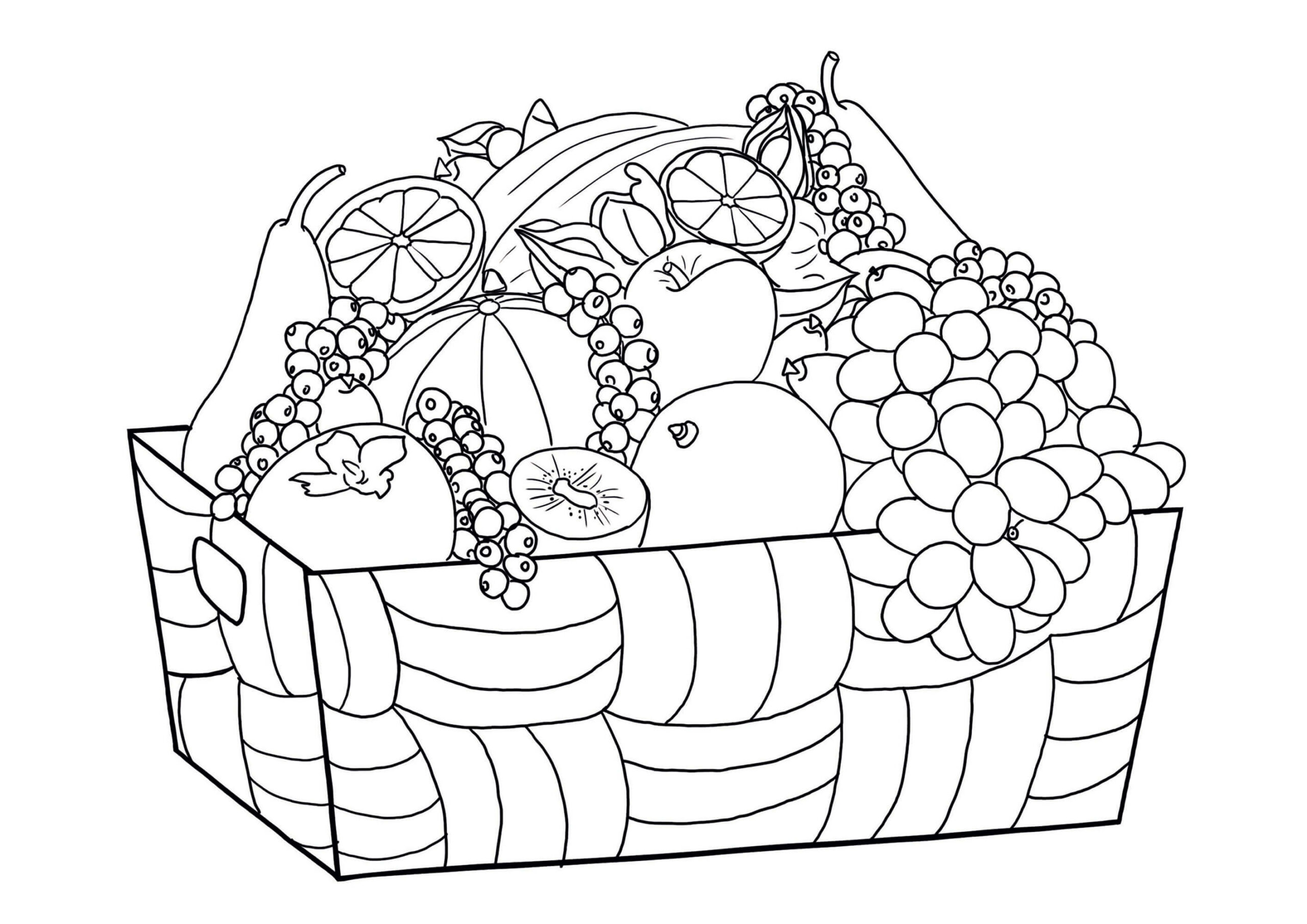 Frutas y Verduras en Caja