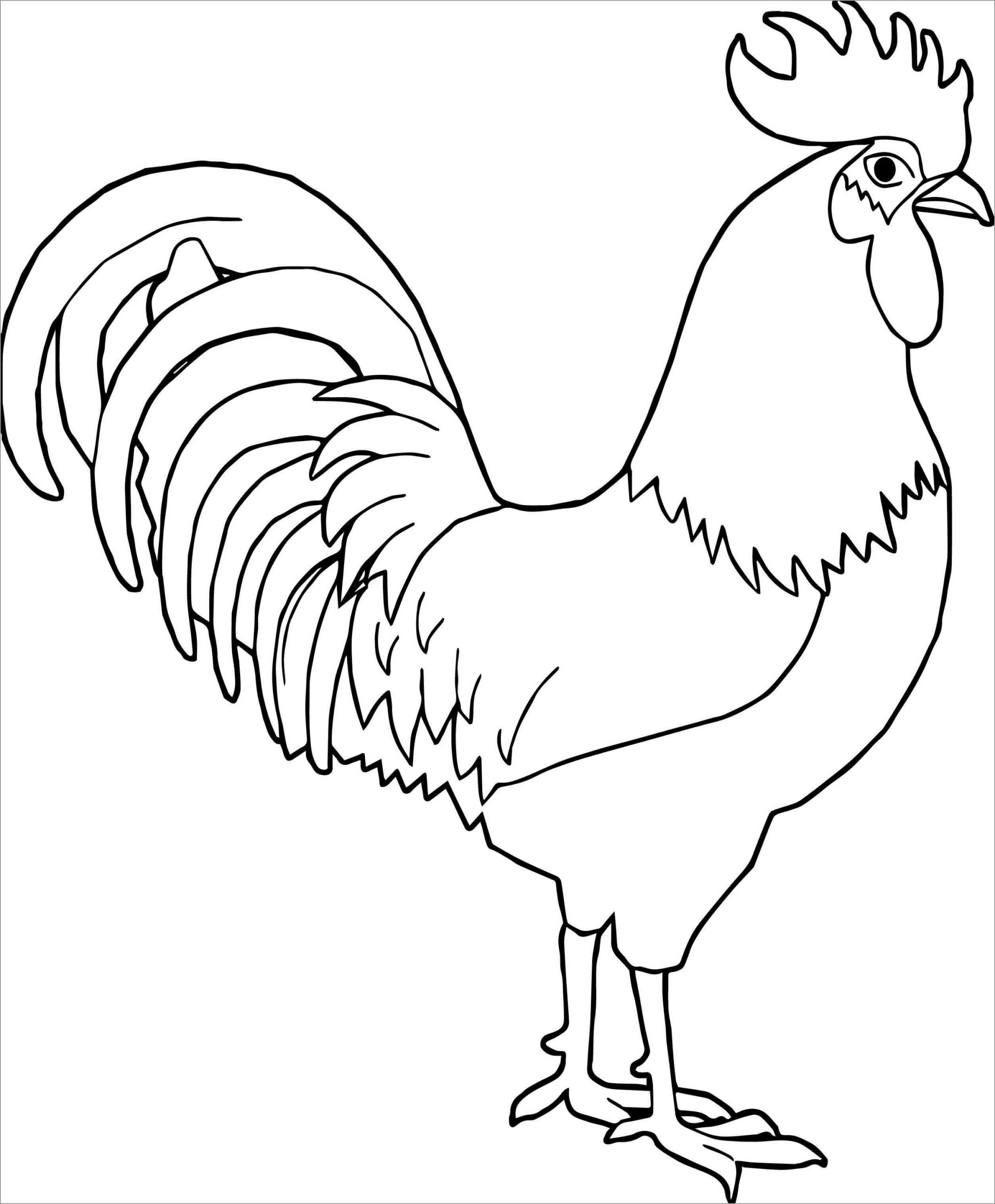 Free Printable Rooster Templates