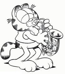 Garfield Toca la Trompeta
