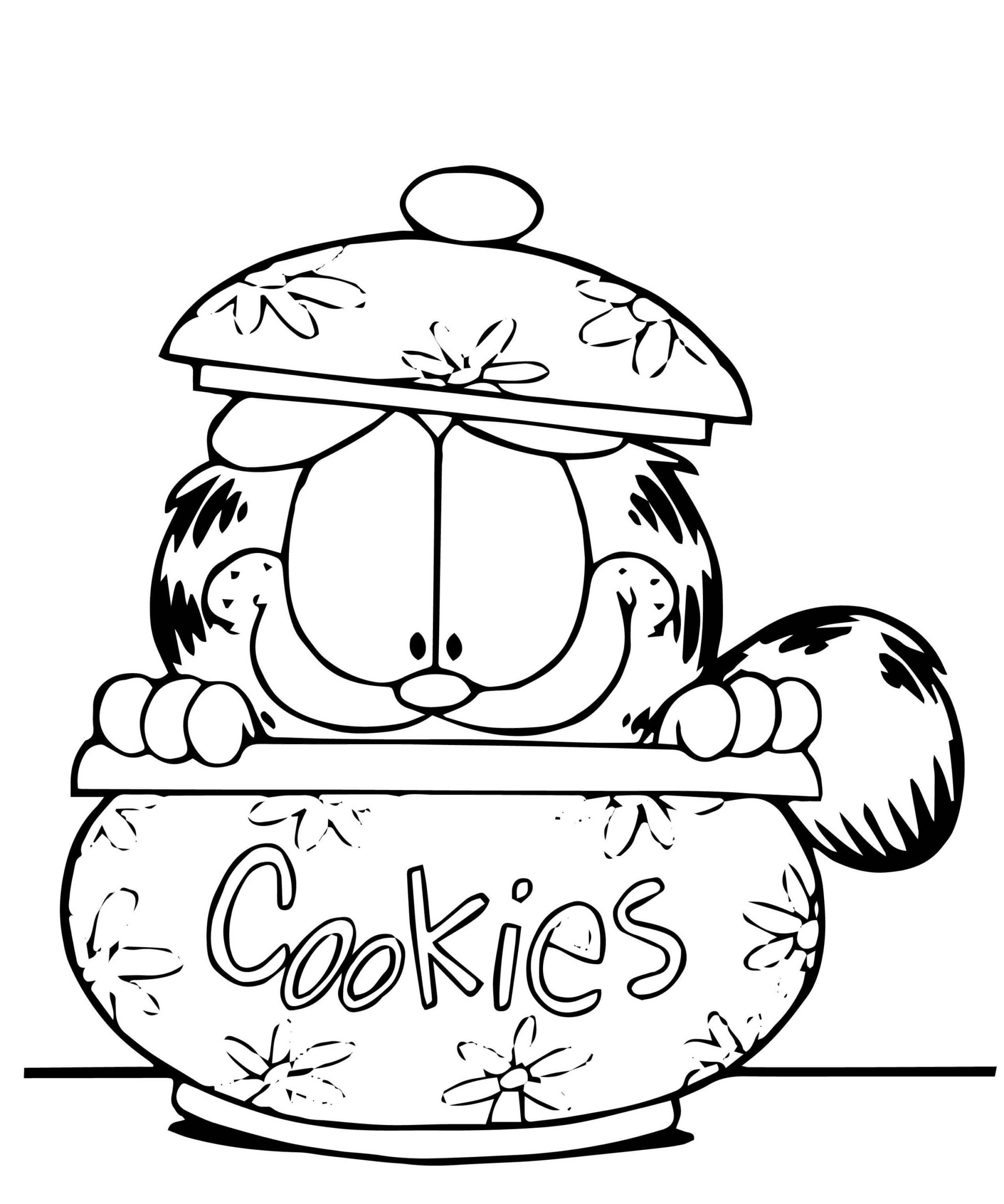 Dibujos de Garfield para colorear e imprimir– 