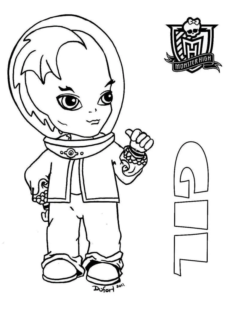 Gil Monster High Bebé