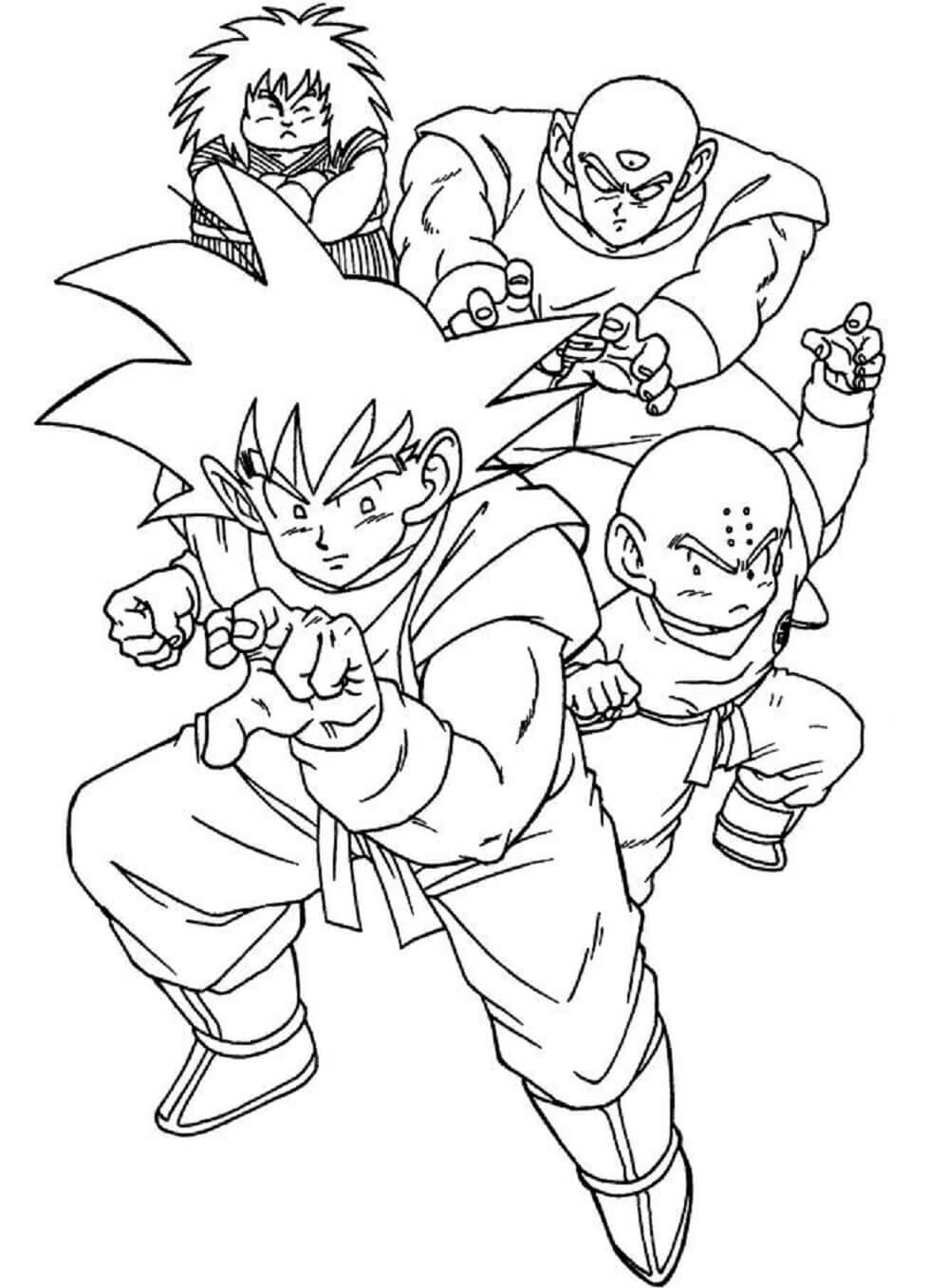 Goku y Amigos