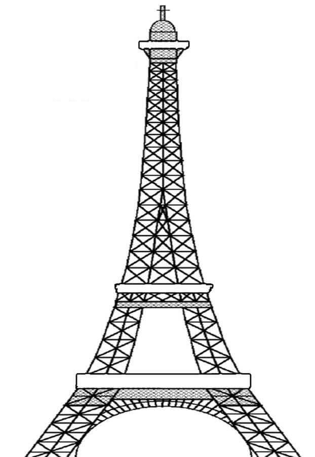 Gran Torre Eiffel en la ciudad de París