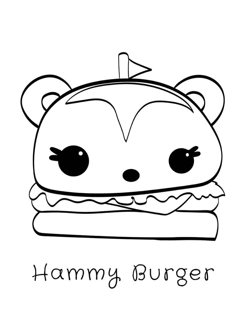 Hammy Hamburguesa en Num Noms