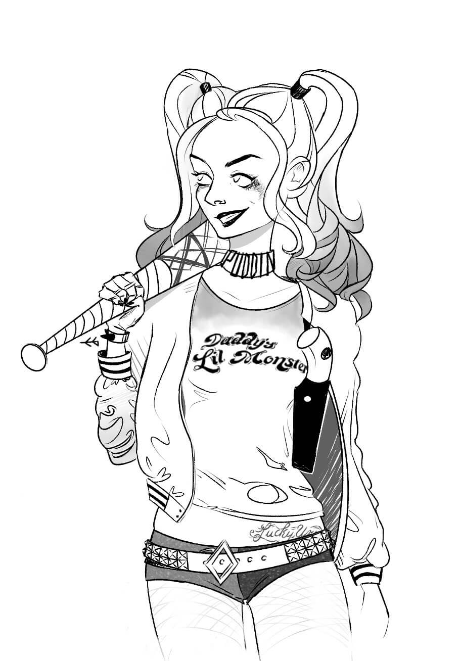 Harley Quinn Sencilla