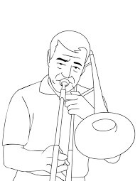 Hombre Tocando Trompeta