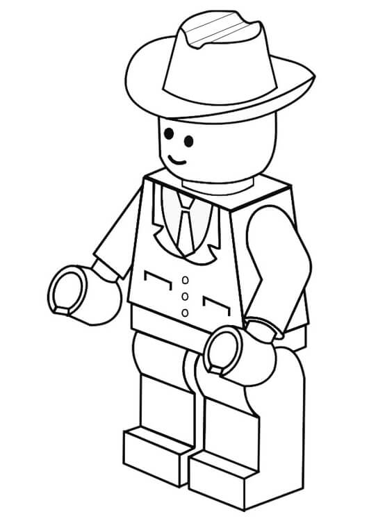 Hombre de Negocios de Lego