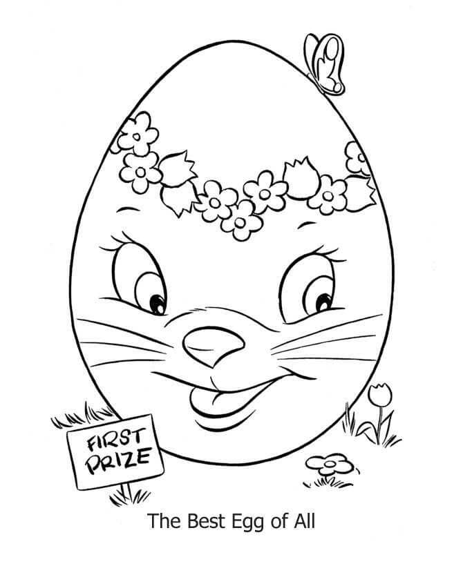 Huevo de Pascua de Dibujos Animados