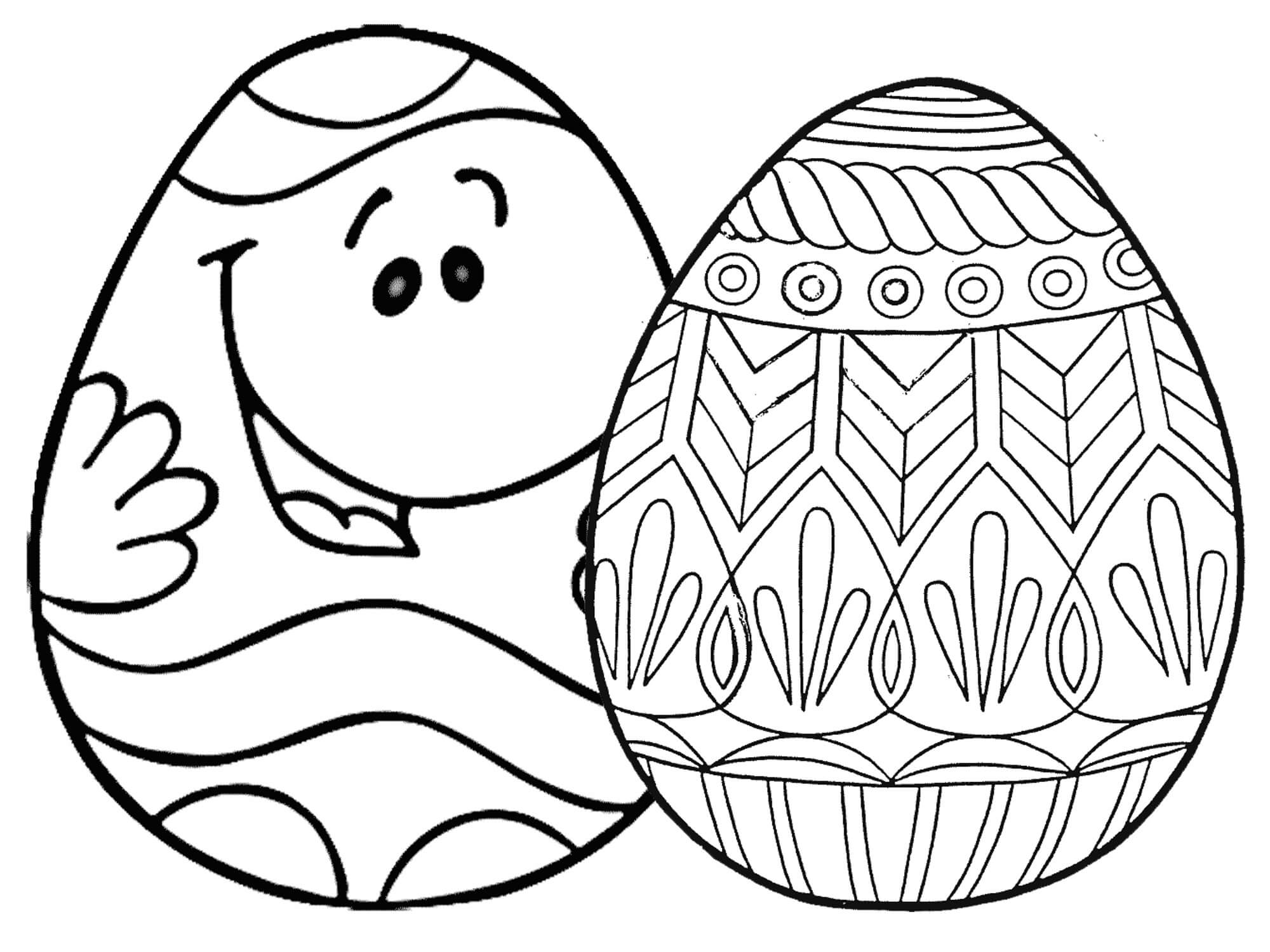 Huevo de Pascua de Diversión y Huevo de Pascua Mandala
