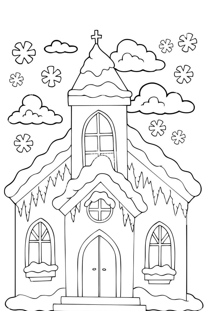 Iglesia en Invierno