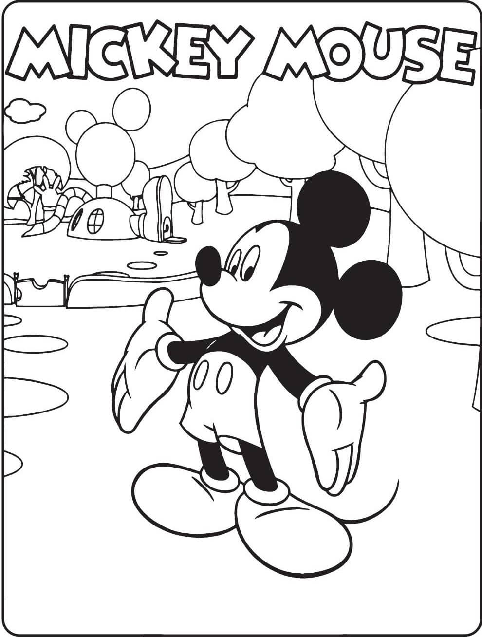 Impresionante Ratón Mickey