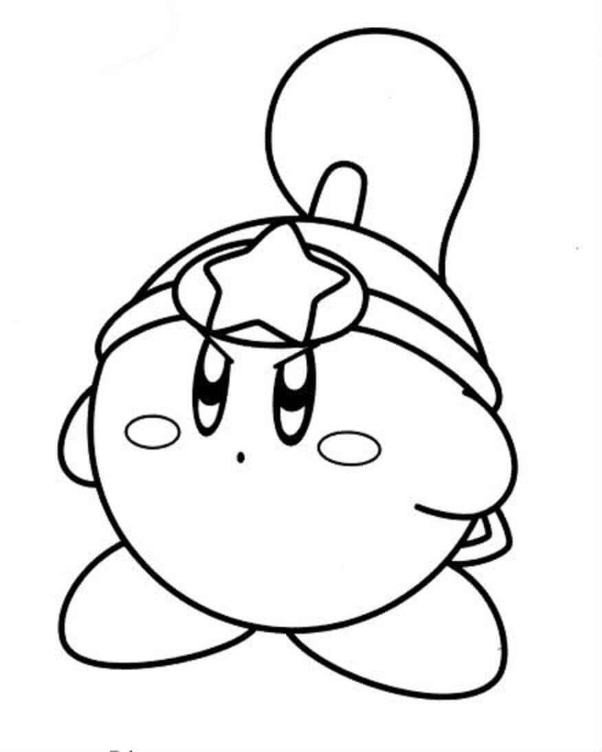 Increíble Kirby para colorear, imprimir e dibujar –