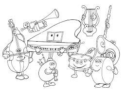 Instrumento de Música de Dibujos Animados