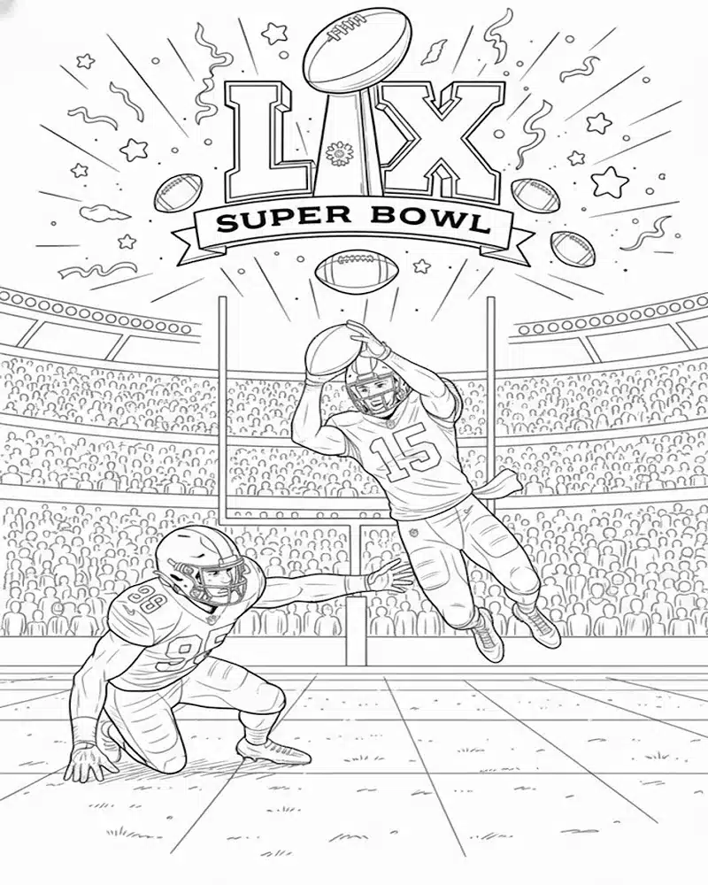 Intento De Atrapar Del Super Bowl LX 2026