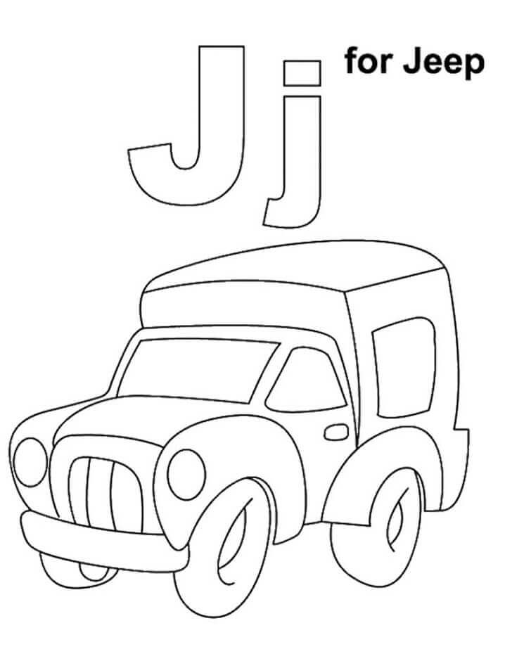 Jeep Letra J