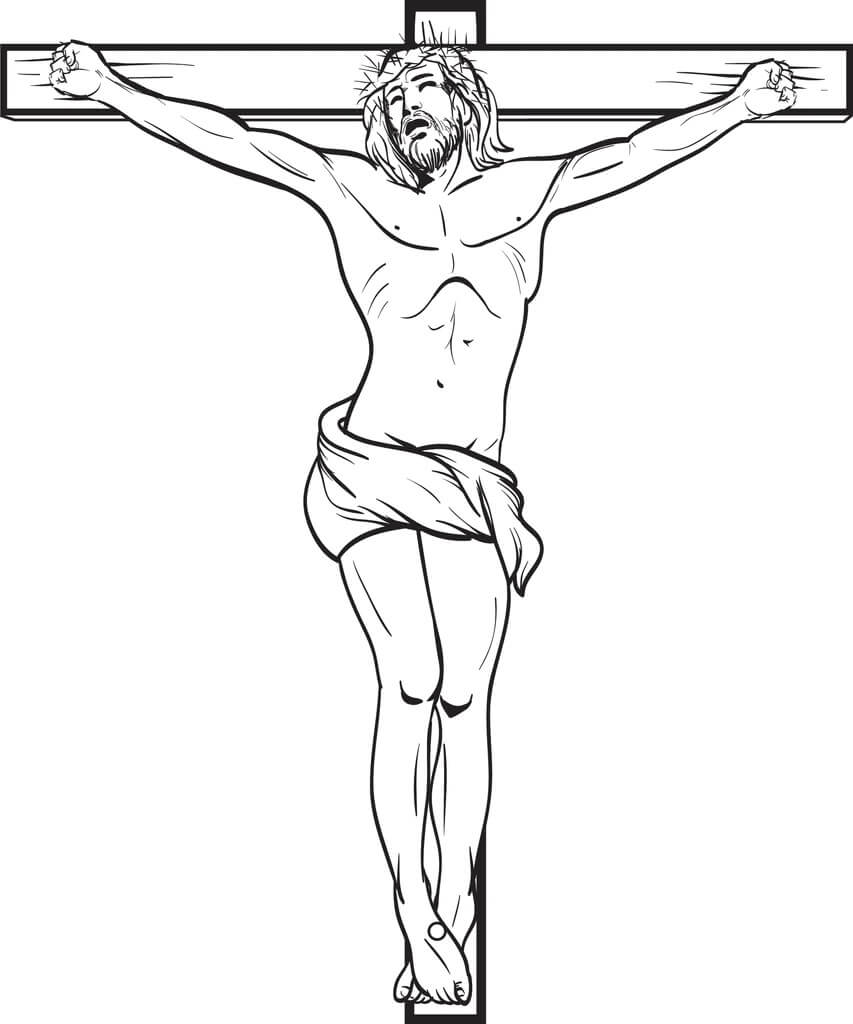 Jesucristo Crucificado en la Cruz