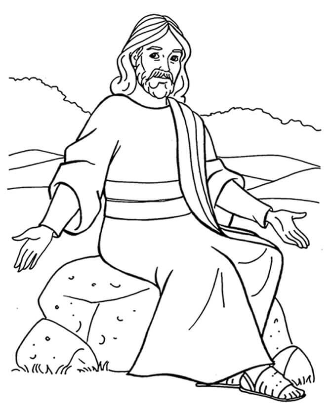 Jesús Sentado