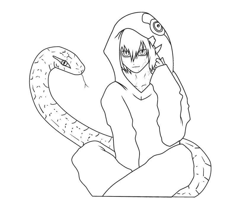 Kabuto y su Serpiente
