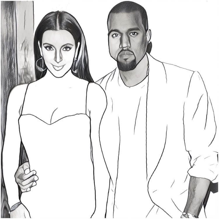 Kim Kardashian Y Kanye West