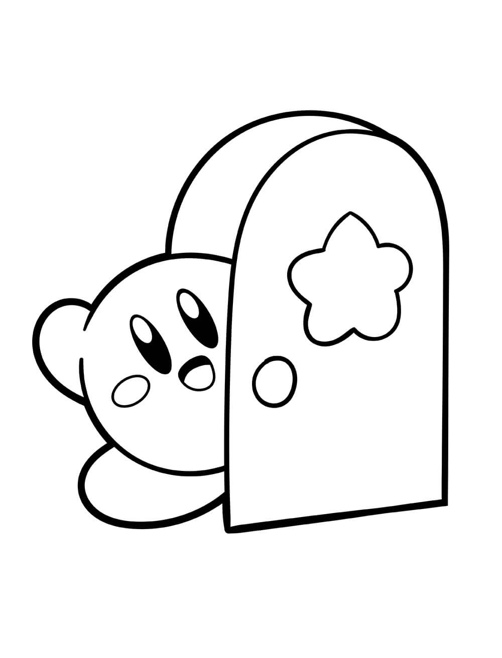 Dibujos de Kirby para colorear e imprimir– 